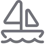Sailing SVG Icon